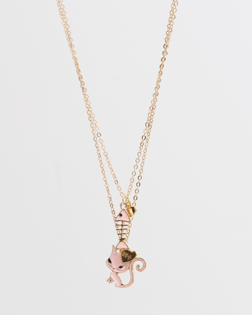 LOT COLLIER FILLETTE*2