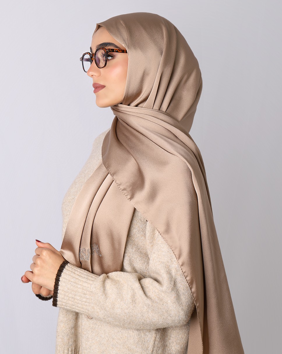 FOULARD SATINÉ KASHKHA