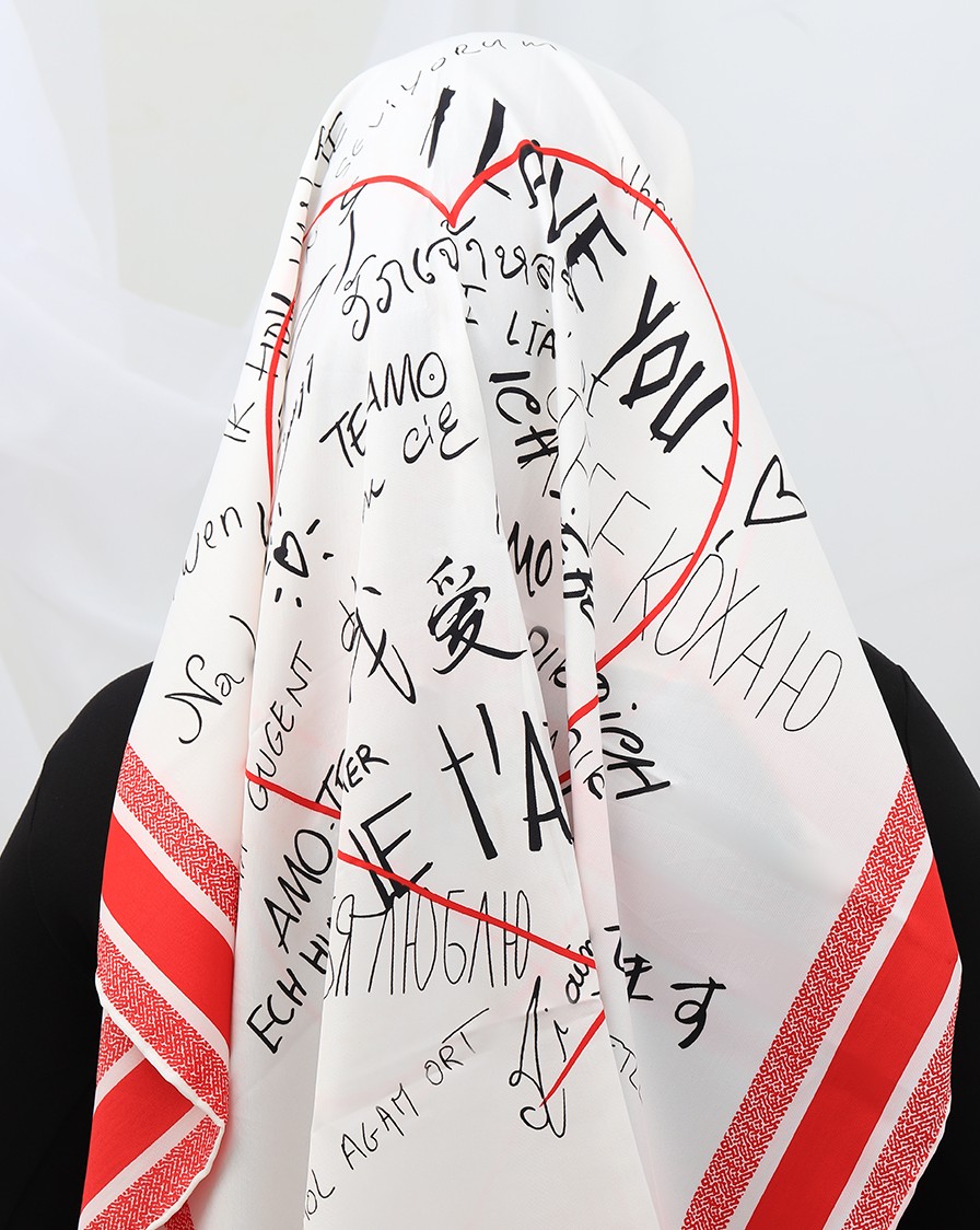 FOULARD CARRÉ IMPRIMÉ