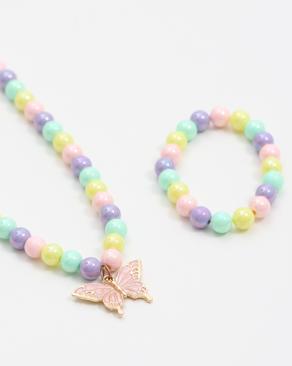 COLLIER+BRACELET FILLETTE