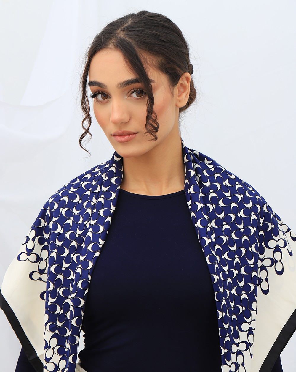FOULARD CARRÉ IMPRIMÉ