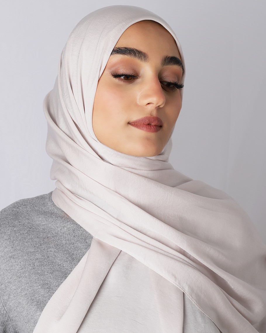 FOULARD SATINÉ UNI