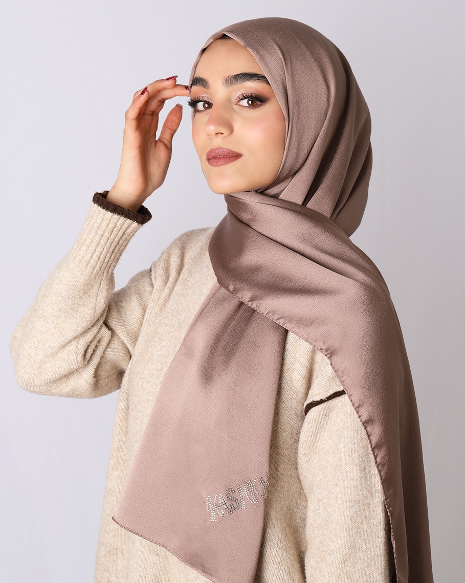 FOULARD SATINÉ KASHKHA