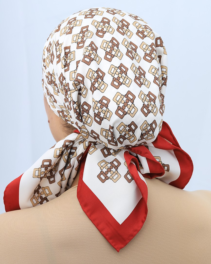 FOULARD CARRÉ IMPRIMÉ