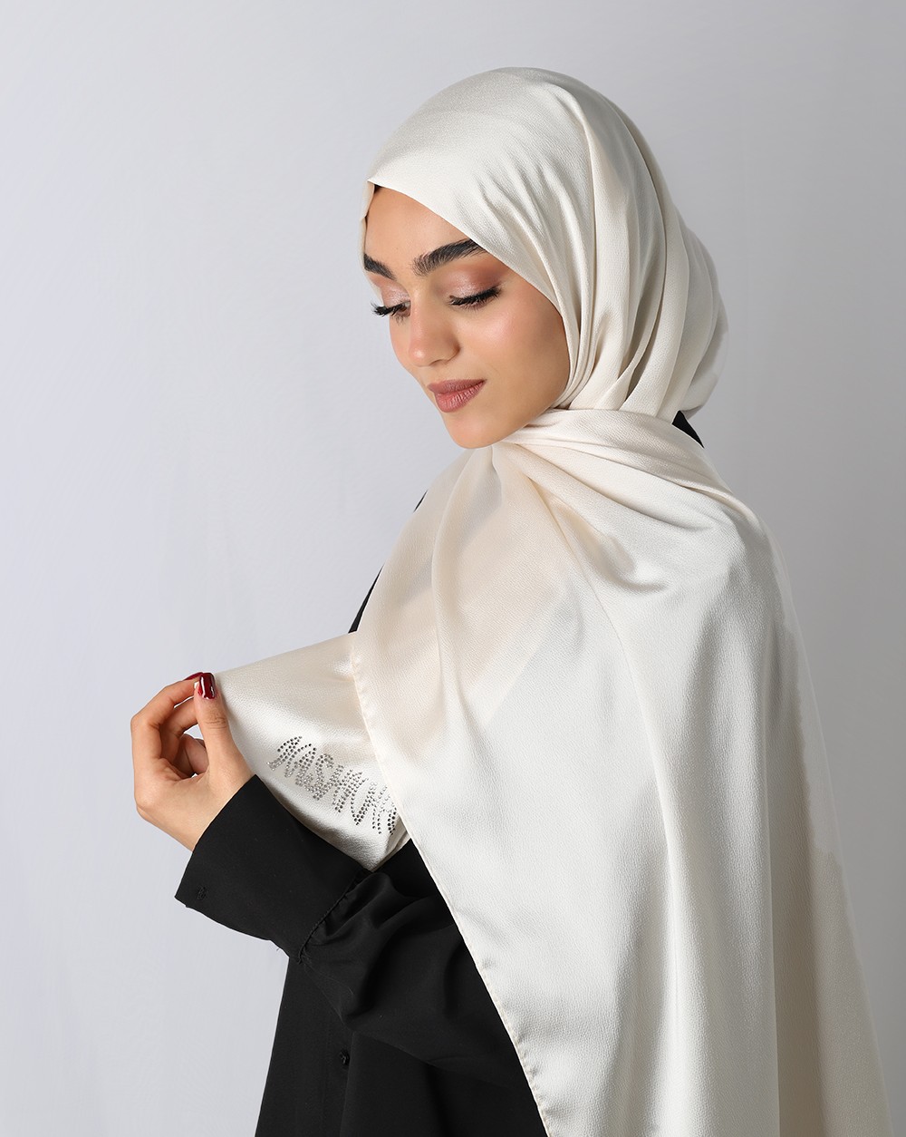 FOULARD SATINÉ KASHKHA