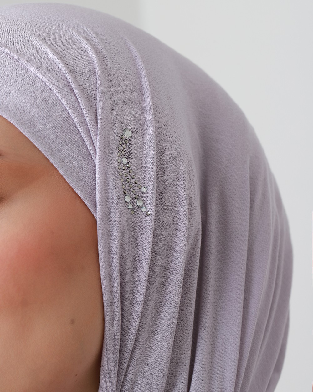 FOULARD COTON MOTIF SWAROVSKI