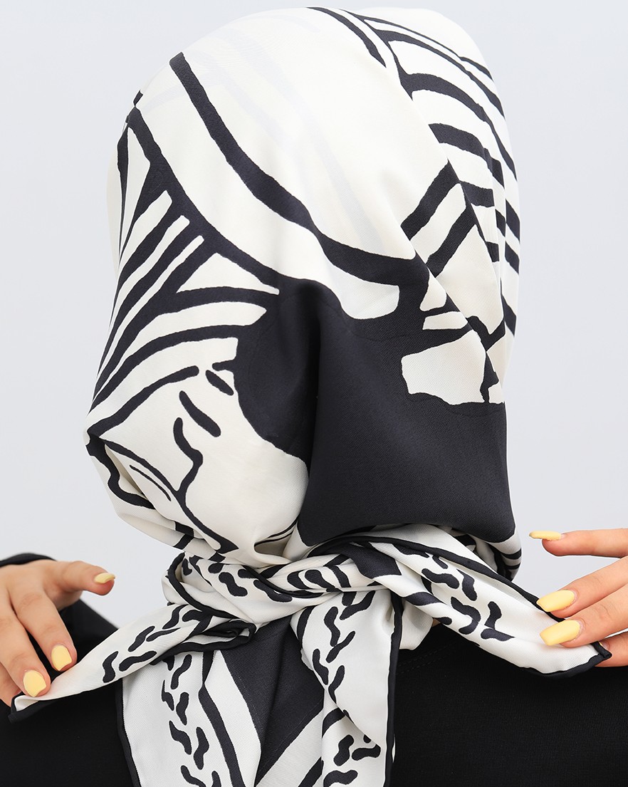 FOULARD CARRÉ IMPRIMÉ