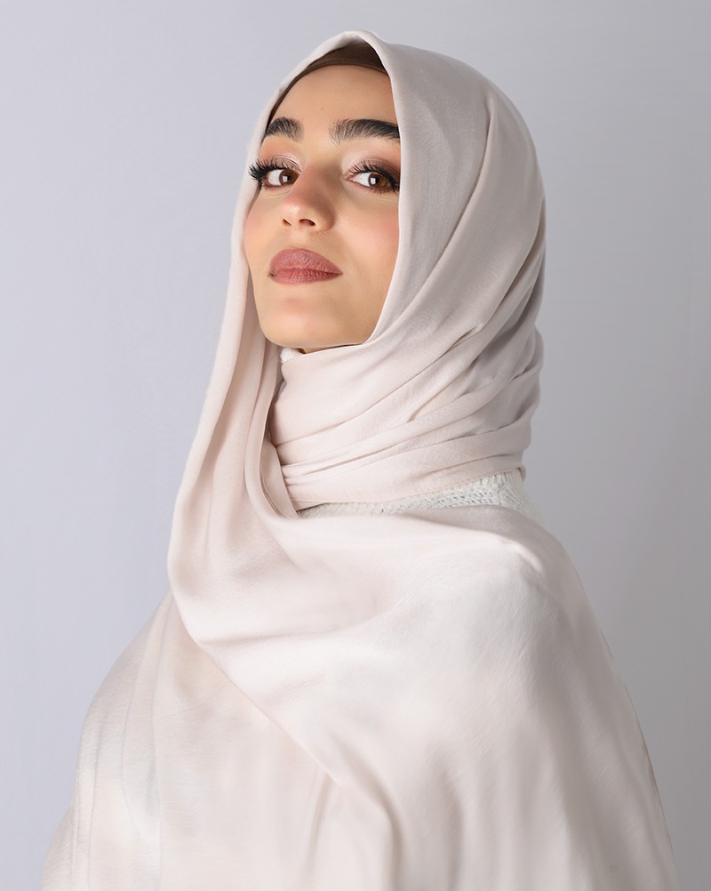 FOULARD SATINÉ UNI