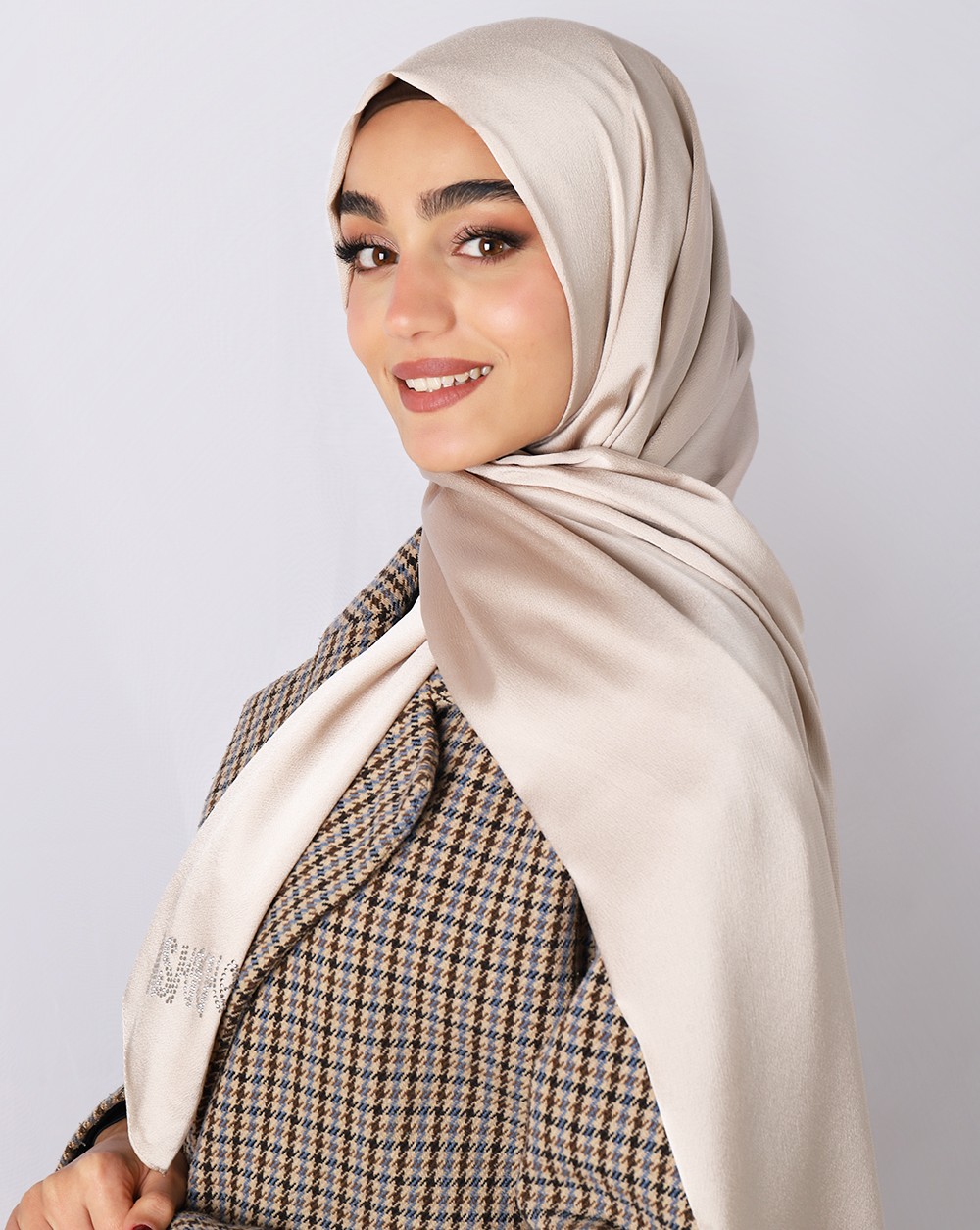FOULARD SATINÉ KASHKHA