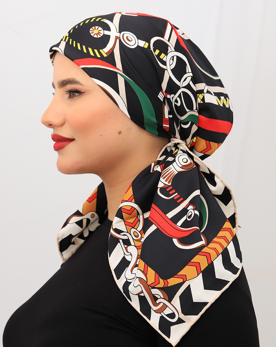 FOULARD CARRÉ IMPRIMÉ
