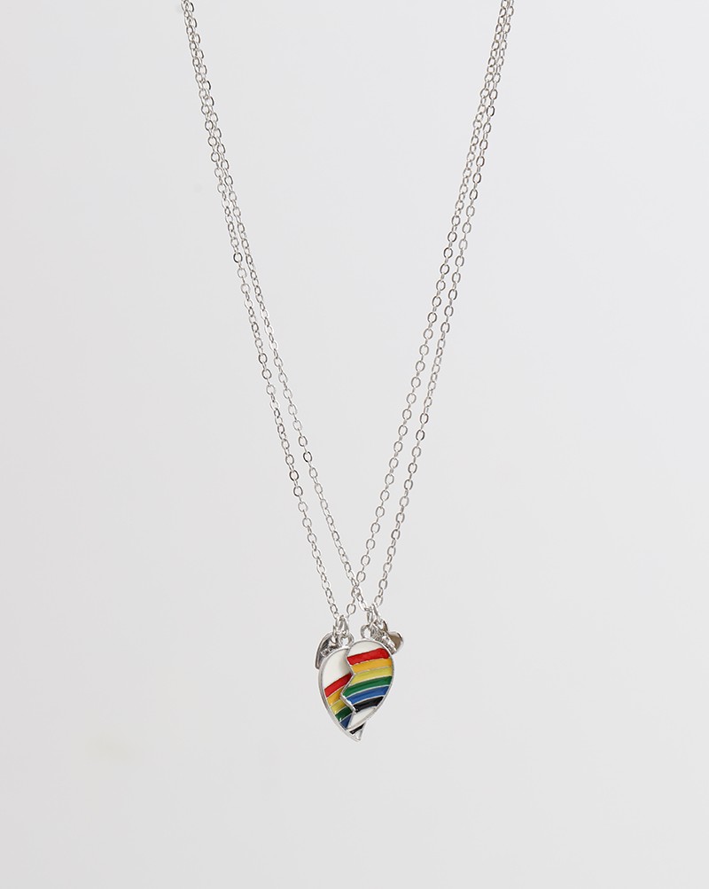 LOT COLLIER FILLETTE*2
