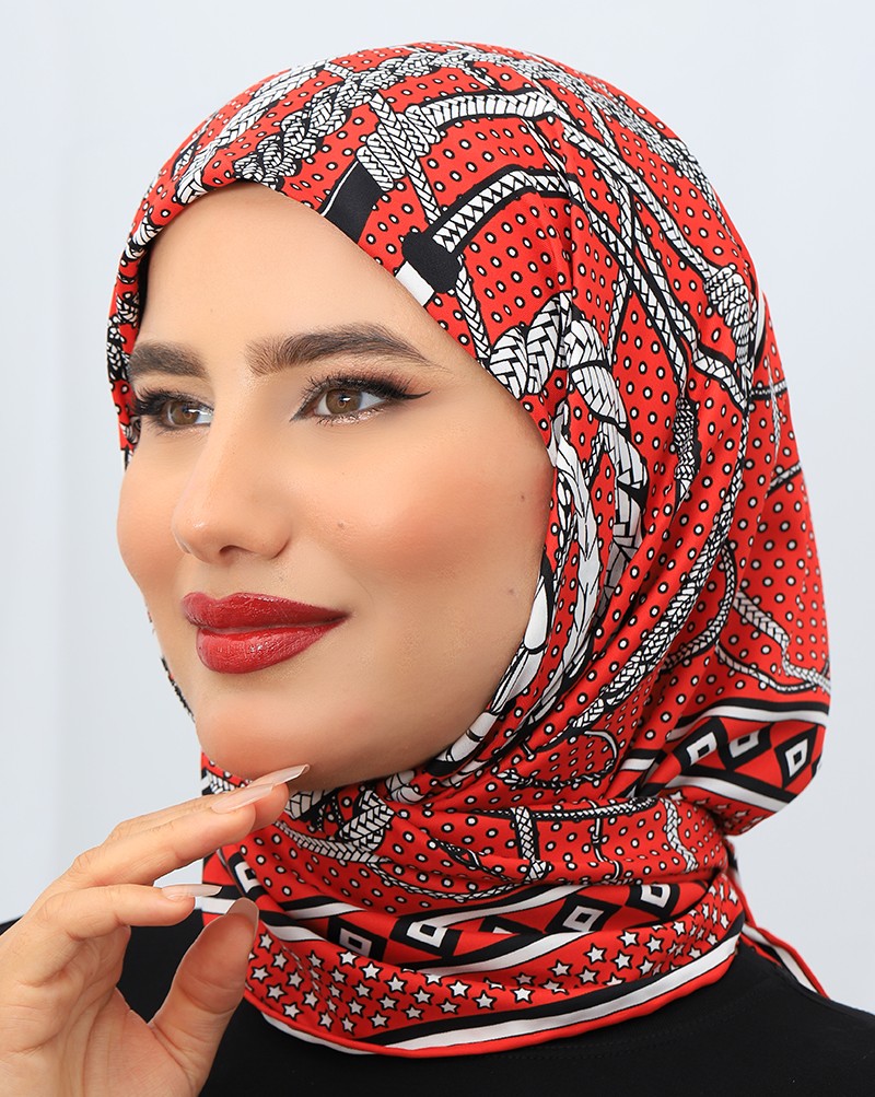FOULARD CARRÉ IMPRIMÉ